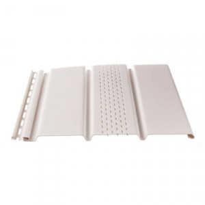 Зображення товару Софіт Docke із центральною перфорацією (Пломбір)