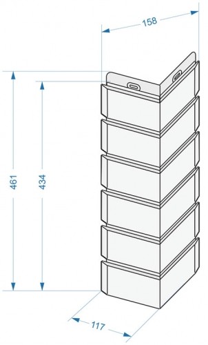 Docke Угол Berg (вишнёвый) (шт.) #2