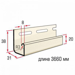 Зображення товару Flex Планка J-trim