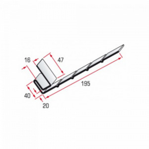 Зображення товару Планка ФАСКА alta Siding біла.