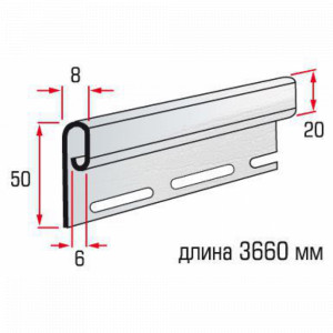 Зображення товару Alta Siding Планка фінішна