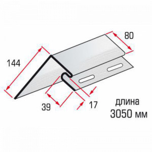 Зображення товару Alta Siding Планка віконна