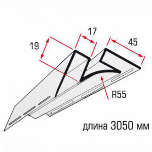 Зображення товару Alta Siding Кут внутрішній