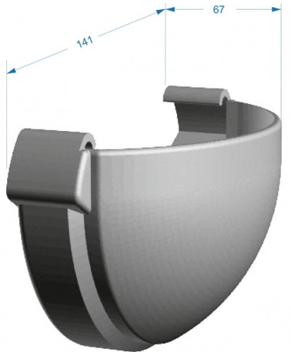 LUX Заглушка ринви #4