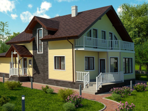 Сайдинг Docke D4.5D (Лимон) #2