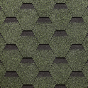 Зображення товару Бітумна черепиця Döcke PIE STANDART Сота (Зелений)