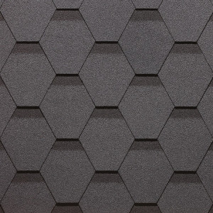 Зображення товару Бітумна черепиця Döcke PIE STANDART Сота (Сірий)