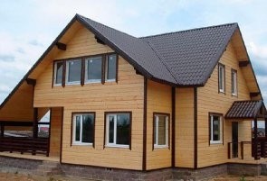 Имитация бруса (фальш брус) 105*28*4000 (сосна) (м2) #2