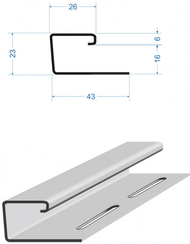 Docke J-профиль (Пломбир) #2