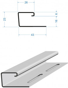 Зображення товару Docke J-профіль