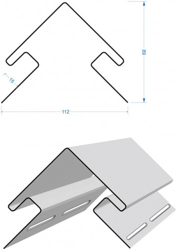 Docke Внешний угол (Лимон) #2