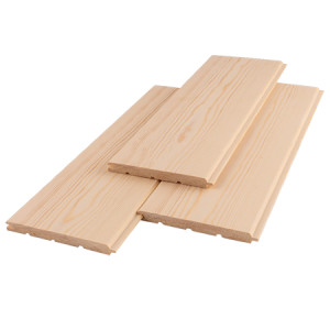 Зображення товару Вагонка деревянная бесшовная (сосна)14*103*2500 мм I сорт (м2)