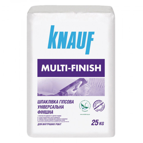Knauf Шпатлевка универсальная финишная Multi-Finish,25 кг #1