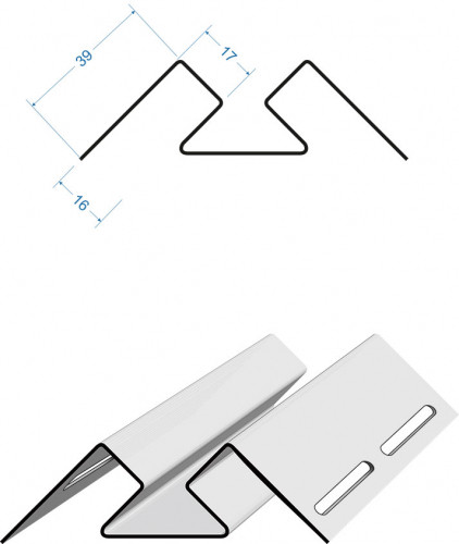 Docke Внутренний угол (Пломбир) #2